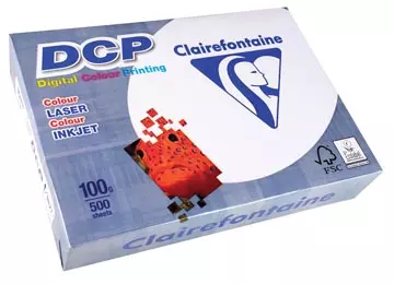 Een Clairefontaine DCP presentatiepapier A4, 100 g, pak van 500 vel koop je bij ShopXPress