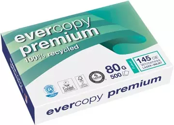 Een Clairefontaine Evercopy kopieerpapier Premium ft A4, 80 g, pak van 500 vel koop je bij ShopXPress