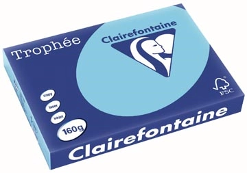 Een Clairefontaine Trophée Pastel, gekleurd papier, A3, 160 g, 250 vel, helblauw koop je bij ShopXPress