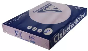 Een Clairefontaine Trophée Pastel, gekleurd papier, A3, 80 g, 500 vel, lila koop je bij ShopXPress