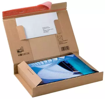 Een Colompac verzenddoos voor tablets tot 10 inch CP066, ft 30 x 21,2 x 4,3 cm, bruin koop je bij ShopXPress