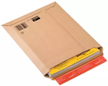 Een Colompac verzendenvelop CP010, ft 21,5 x 30 x 5 cm, bruin koop je bij ShopXPress