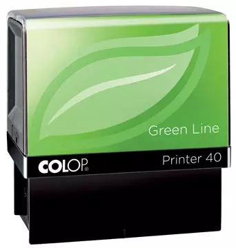 Een Colop stempel Green Line Printer Printer 40, max. 6 regels, voor Nederland, ft. 23 x 59 mm koop je bij ShopXPress