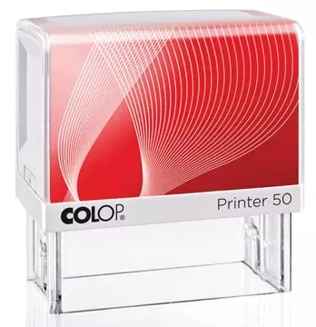 Een Colop stempel met voucher systeem Printer Printer 50, max. 7 regels, ft 69 x 30 mm koop je bij ShopXPress