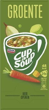 Een Cup-a-Soup groente, pak van 24 zakjes koop je bij ShopXPress