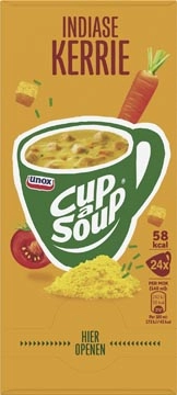 Een Cup-a-Soup indiase kerrie, pak van 24 zakjes koop je bij ShopXPress