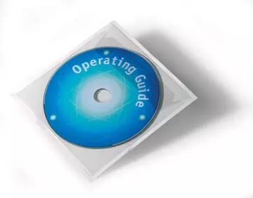 Een Durable Zelfklevende CD/DVD-tas Pocketfix 100 stuks koop je bij ShopXPress