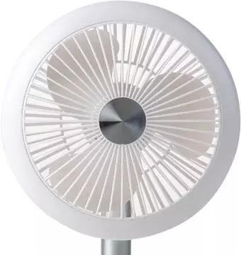 Een Domo tafelventilator My Fan, oplaadbaar via USB koop je bij ShopXPress