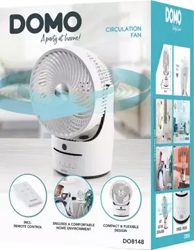 Een Domo tafelventilator, diameter 25 cm koop je bij ShopXPress