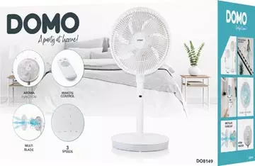 Een Domo statiefventilator Multi Blade, diameter 35 cm koop je bij ShopXPress