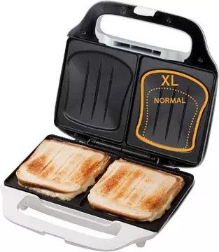 Een Domo croque monsieur machine Croque XL, wit koop je bij ShopXPress