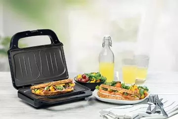 Een Domo croque monsieur machine Big Croque XL, zilver koop je bij ShopXPress