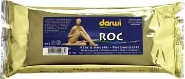 Een Darwi boetseerpasta Roc, pak van 1 kg (hoge kwaliteit) koop je bij ShopXPress