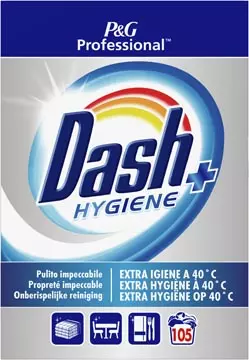 Een Dash Professional waspoeder extra hygiëne, doos van 6,5 kg koop je bij ShopXPress