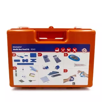 Een Detectaplast EHBO-koffer Medic Box Food XL, HACCP inhoud tot 30 personen koop je bij ShopXPress