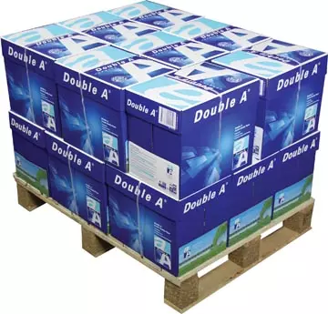 Een Double A Premium printpapier ft A4, 80 g, minipallet van 80 pakken van 500 vel koop je bij ShopXPress