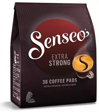 Een Douwe Egberts SENSEO Extra Strong, zakje van 36 koffiepads koop je bij ShopXPress