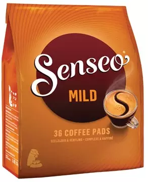 Een Douwe Egberts SENSEO Mild, zakje van 36 koffiepads koop je bij ShopXPress