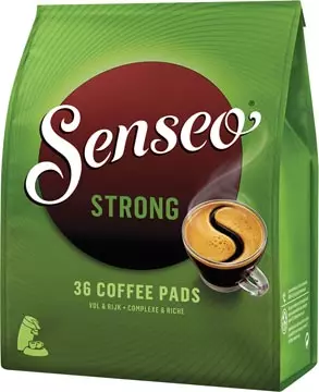 Een Douwe Egberts SENSEO Strong, zakje van 36 koffiepads koop je bij ShopXPress