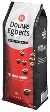 Een Douwe Egberts gemalen koffie Melange Rood, standaard, pak van 1 kg koop je bij ShopXPress