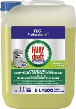 Een FAIRY dreft Professional vaatwasmiddel, fles van 5 l koop je bij ShopXPress