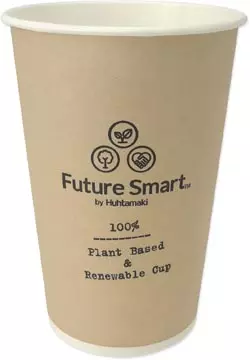 Een Drinkbeker Future Smart, uit karton, 180 ml, pak van 100 stuks koop je bij Supplierz BV