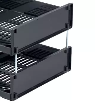 Een Durable brievenbakjestaafjes Optimo, pak van 4 metalen staafjes koop je bij ShopXPress