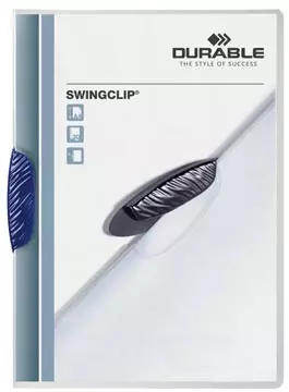 Een Durable klemmap Swingclip donkerblauw koop je bij ShopXPress