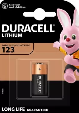 Een Duracell Ultra Lithium 123, blister van 1 stuk koop je bij ShopXPress