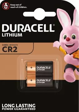 Een Duracell Ultra Lithium CR2, blister van 2 stuks koop je bij ShopXPress