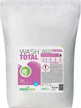 Een Greenspeed Wash Total waspoeder, 214 wasbeurten, zak van 7,5 kg koop je bij Supplierz BV