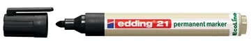 Een Edding permanent marker Ecoline e-21 zwart koop je bij ShopXPress