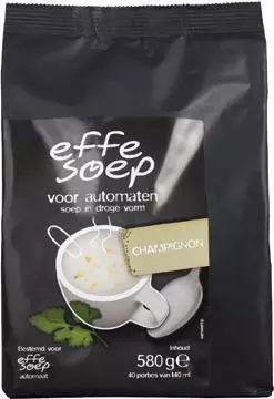 Een Effe Soep vending, champignon, 140 ml, zak van 40 porties koop je bij ShopXPress