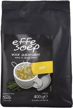 Een Effe Soep vending, kip, 140 ml, zak van 40 porties koop je bij ShopXPress