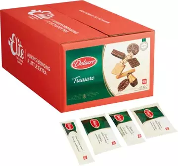 Een Elite Biscuits Treasure by Delacre, doos van 900 g (110 stuks) koop je bij ShopXPress