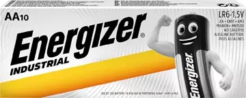 Een Energizer Industrial alkaline batterij AA/LR06/E91, 10 stuks koop je bij ShopXPress