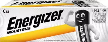 Een Energizer Industrial alkaline batterij C/LR14/E93, 12 stuks koop je bij ShopXPress