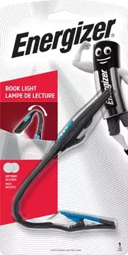 Een Energizer leeslamp Booklite, inclusief 2 CR2032 batterijen, op blister koop je bij ShopXPress