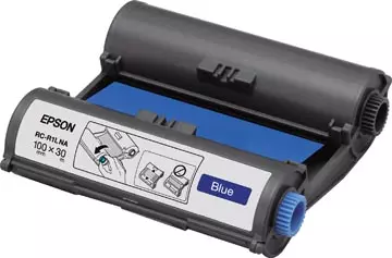 Een Epson inkttape RC-R1LNA ft 100 mm x 30 m, blauw koop je bij ShopXPress