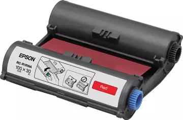 Een Epson inkttape RC-R1RNA ft 100 mm x 30 m, rood koop je bij ShopXPress