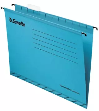 Een Esselte hangmappen voor laden Classic tussenafstand 330 mm, blauw, doos van 25 stuks koop je bij ShopXPress