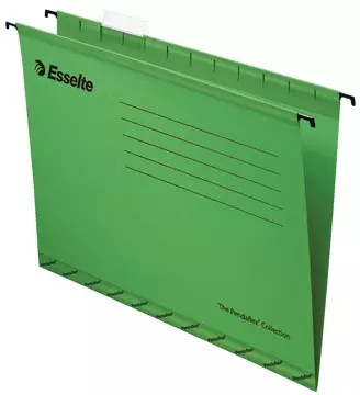 Een Esselte hangmappen voor laden Classic tussenafstand 330 mm, groen, doos van 25 stuks koop je bij ShopXPress