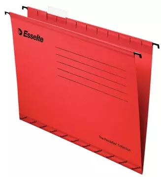 Een Esselte hangmappen voor laden Classic tussenafstand 330 mm, rood, doos van 25 stuks koop je bij ShopXPress