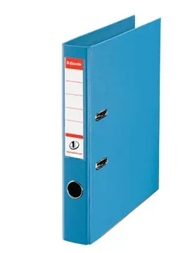 Een Esselte ordner Power N°1 lichtblauw, rug van 5 cm koop je bij ShopXPress