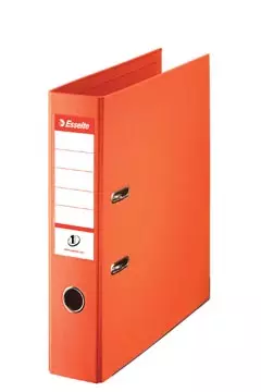 Een Esselte ordner Power N°1 oranje, rug van 7,5 cm koop je bij ShopXPress