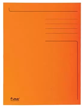 Een Exacompta dossiermap Foldyne ft 24 x 35 cm (voor ft folio), oranje, pak van 50 stuks koop je bij ShopXPress