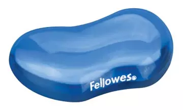 Een Fellowes Crystals Gel polssteun, blauw koop je bij ShopXPress