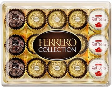 Een Ferrero Collection, 15 stuks, doos van 173 g koop je bij ShopXPress