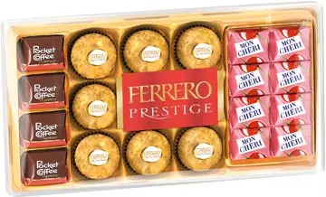 Een Ferrero Prestige Mix, 21 stuks, doos van 246 g koop je bij ShopXPress