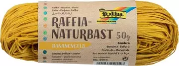 Een Folia raffia donkergeel koop je bij ShopXPress